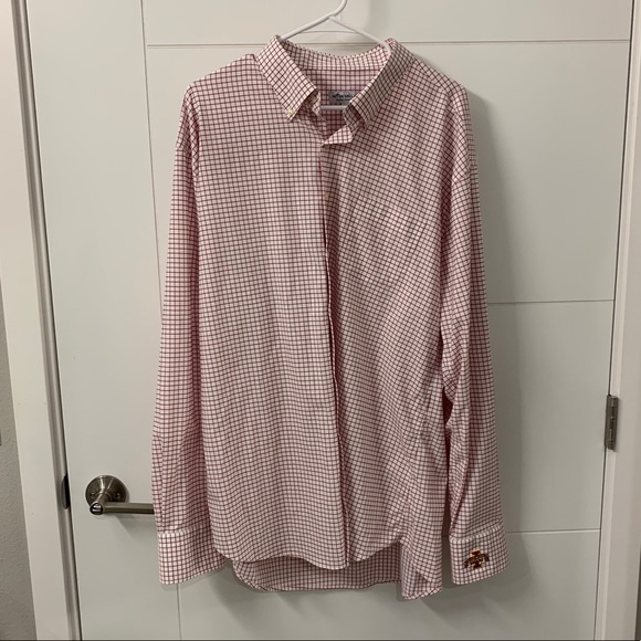 Other - Peter Millar Iowa State Button Down XXL Red Plaid